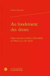 Au fondement des droits