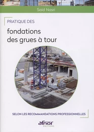 Pratique des fondations des grues à tour