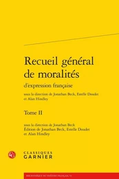 Recueil général de moralités