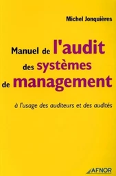 Manuel de l'audit des systèmes de management