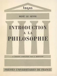 Introduction à la philosophie