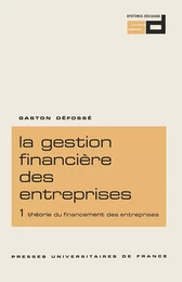 Gestion financière des entreprises