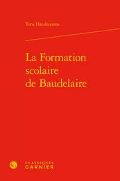 La Formation scolaire de Baudelaire