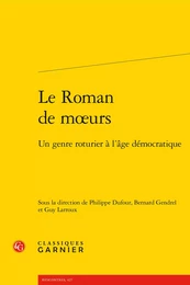 Le Roman de moeurs