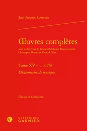 oeuvres complètes