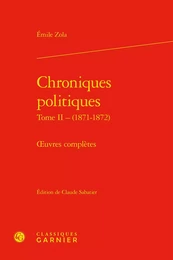 Chroniques politiques