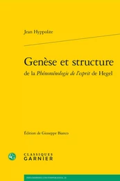 Genèse et structure