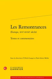 Les Remontrances