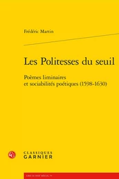 Les Politesses du seuil