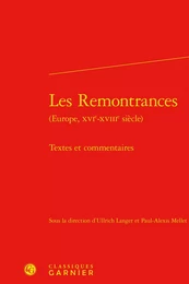 Les Remontrances