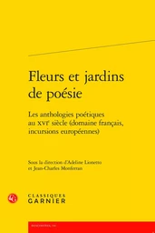 Fleurs et jardins de poésie