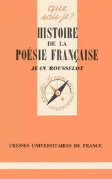 Histoire de la poésie française