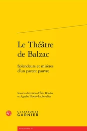 Le Théâtre de Balzac