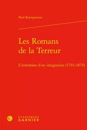 Les Romans de la Terreur