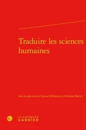 Traduire les sciences humaines