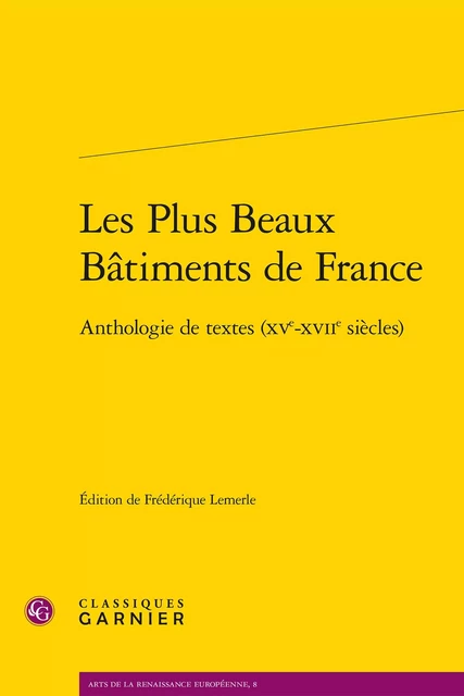 Les Plus Beaux Bâtiments de France -  ANONYME - CLASSIQ GARNIER