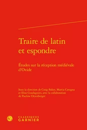 Traire de latin et espondre