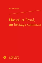 Husserl et Freud, un héritage commun