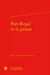 Port-Royal et la prison