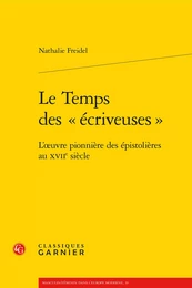 Le Temps des « écriveuses »