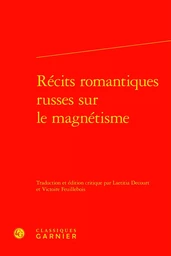 Récits romantiques russes sur le magnétisme