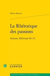 La Rhétorique des passions