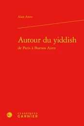 Autour du yiddish