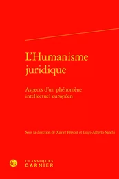 L'Humanisme juridique