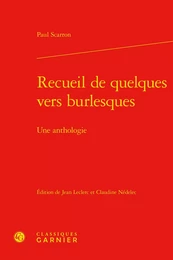 Recueil de quelques vers burlesques