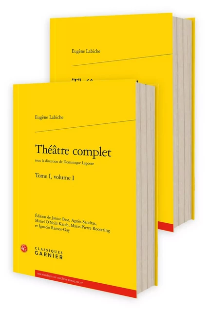 Théâtre complet - Eugène Labiche - CLASSIQ GARNIER