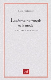 Les écrivains français et la mode