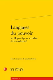 Langages du pouvoir