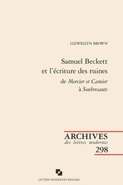 Samuel Beckett et l'écriture des ruines