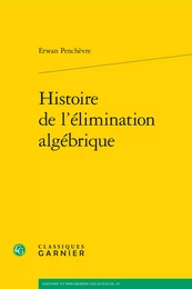 Histoire de l'élimination algébrique