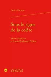 Sous le signe de la colère