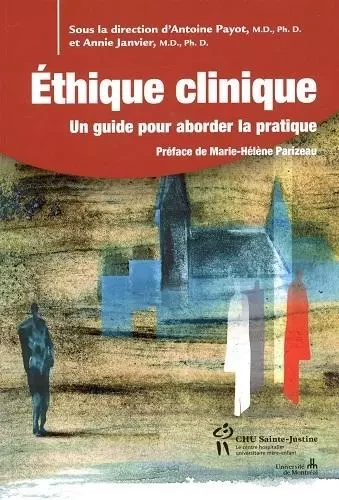 ETHIQUE CLINIQUE -  PAYOT ANTOINE - STE JUSTINE