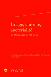 Image, autorité, auctorialité