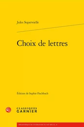 Choix de lettres