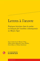 Lettres à l'oeuvre