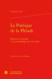 La Poétique de la Pléiade