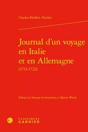 Journal d'un voyage en Italie et en Allemagne