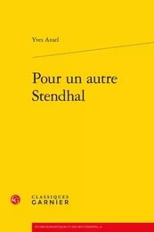 Pour un autre Stendhal