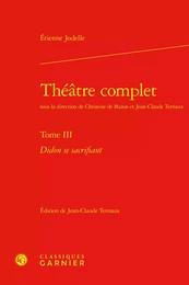 Théâtre complet