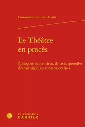 Le Théâtre en procès