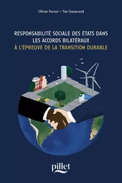 Responsabilité Sociale des Etats dans les accords bilatéraux