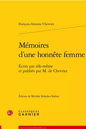 Mémoires d'une honnête femme