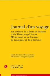 Journal d'un voyage