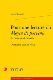 Pour une lecture du Moyen de parvenir