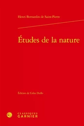 Études de la nature