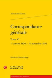 Correspondance générale